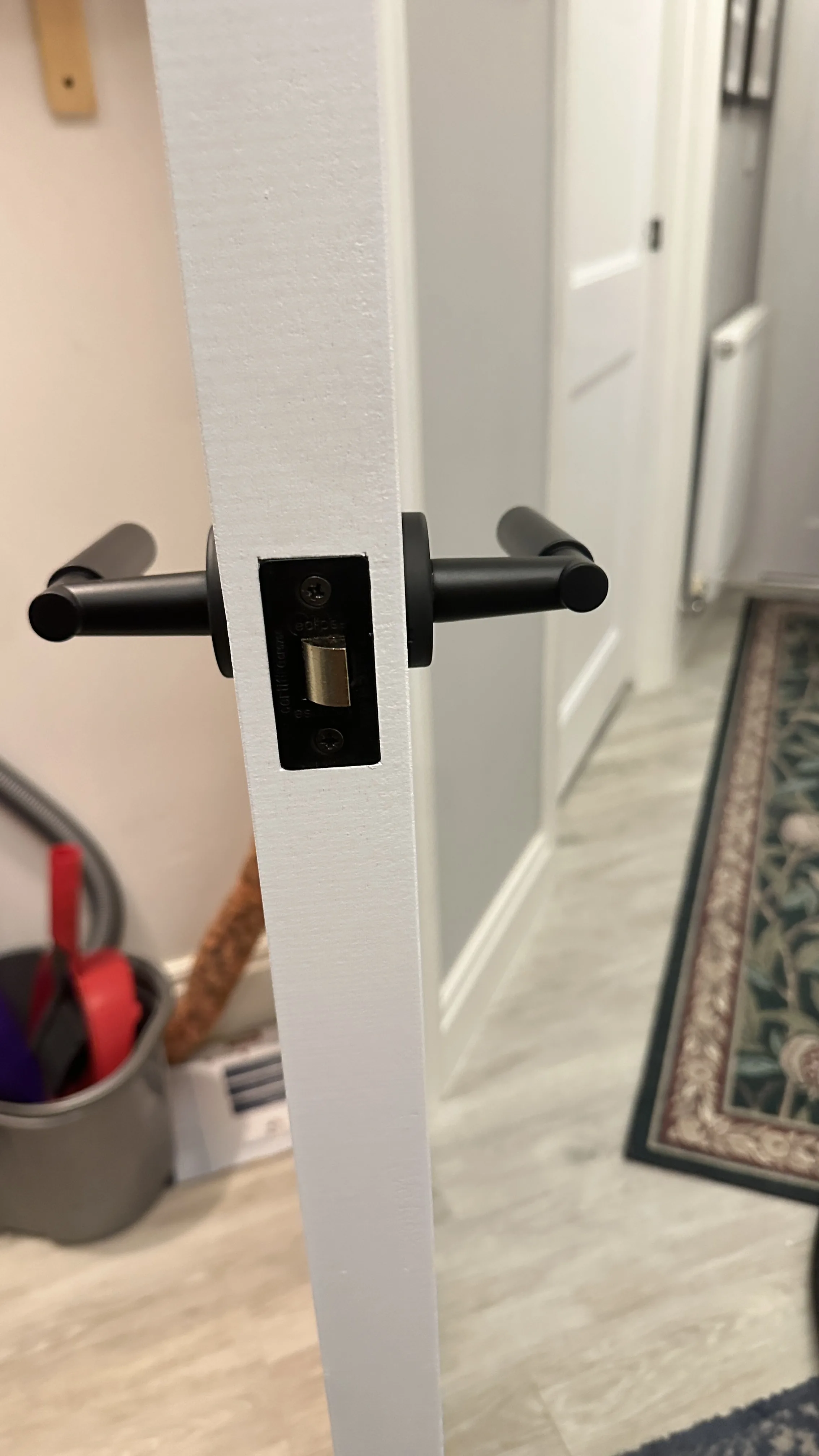 Internal door installation