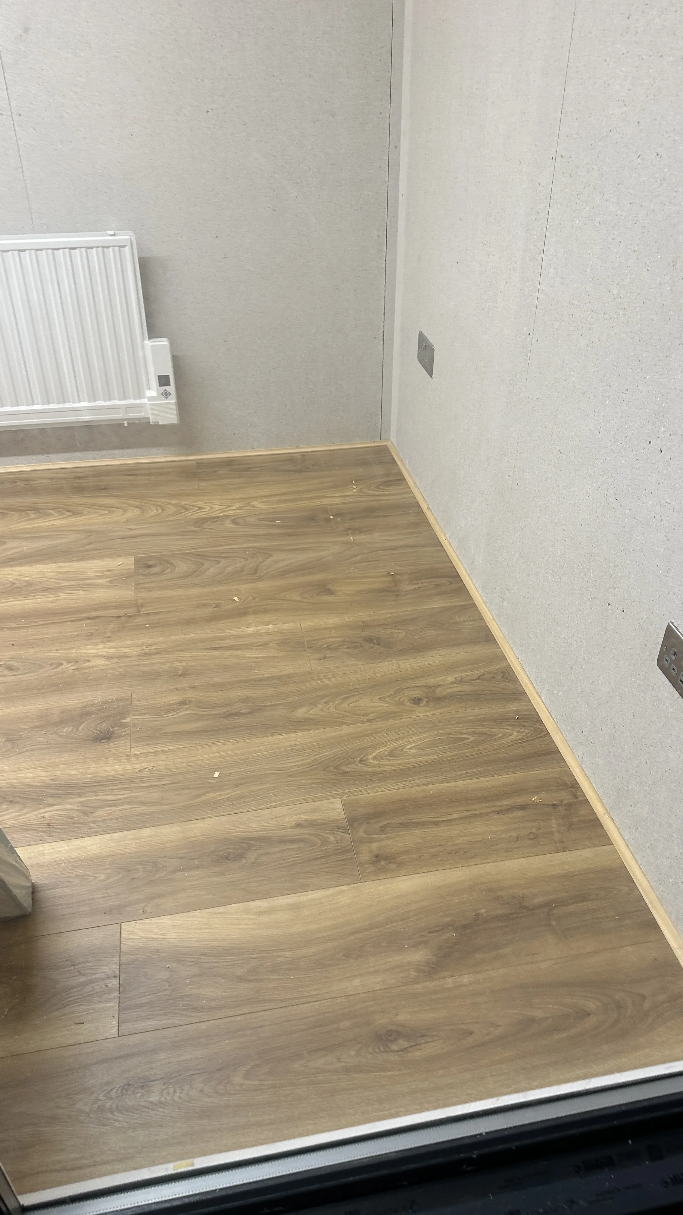 Flooring Installation project in Abingdon - a bathroom with a toilet and a sink